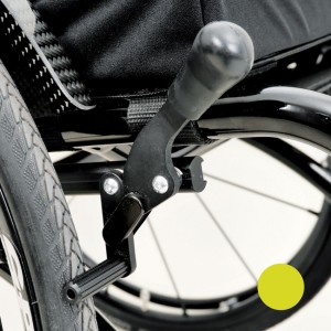 Push action wheel locks