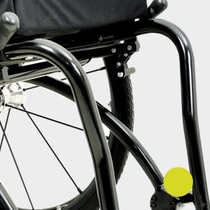 Black Powder coated frame