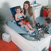 Mangar International Surfer Bather Bath Lift with leg lift *