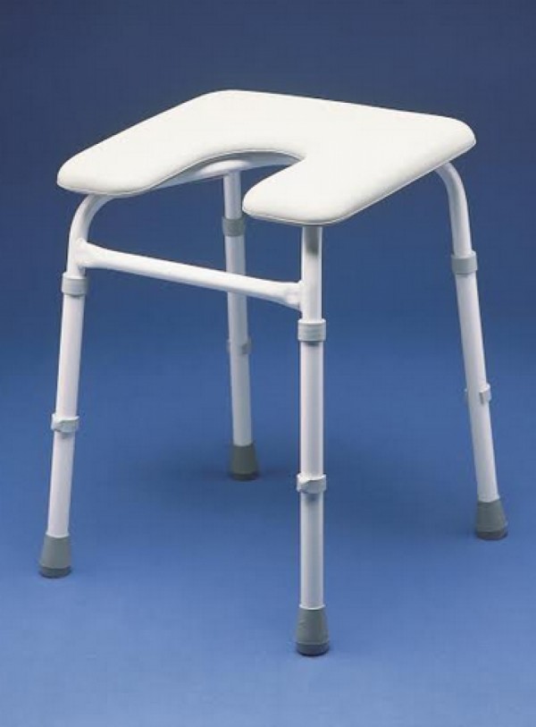 Homecraft Shower Stool Chester Perching Adjustable Height