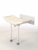 Sunrise Medical Coopers Wall Mounted Shower Seat With Legs