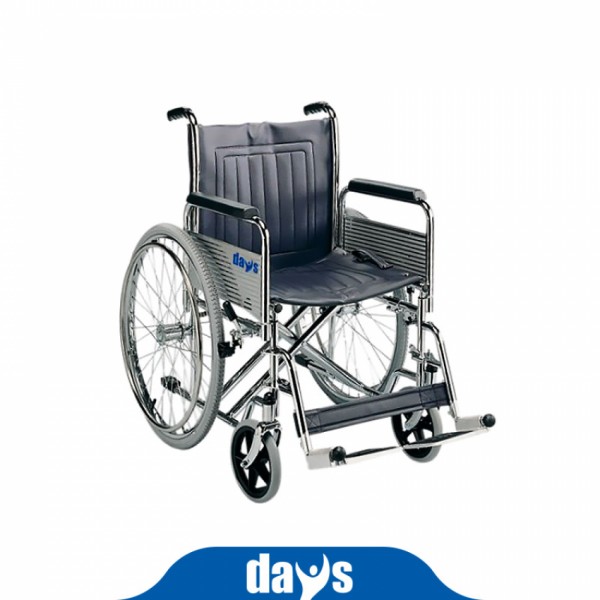 Days Healthcare Extra Wide Heavy Duty Self-Propelled Wheelchair