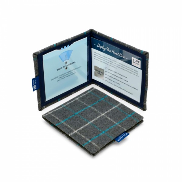 Bamburgh Azure Blue Badge Wallet