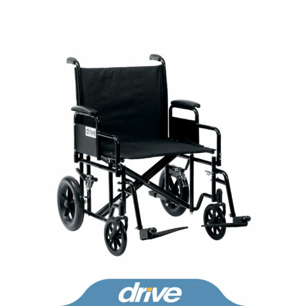 Drive Medical Bariatric Steel Transport Chair