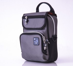 Grey Vertical Bag
