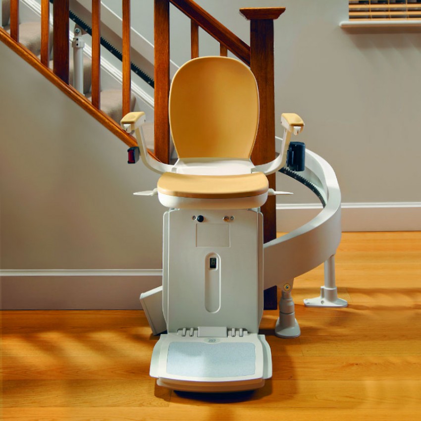 Brooks Curved Stairlift