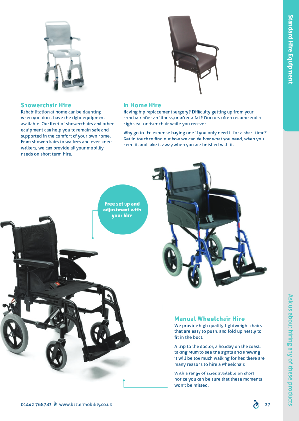 Better Mobility Brochure Better Mobility